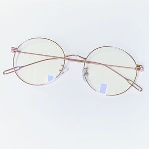 Rose Gold Women's Eyeglasses Frame